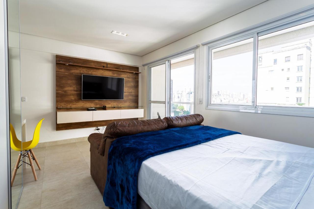 Apartamento Com Wifi Proximo Ao Metro Luz São Paulo Luaran gambar