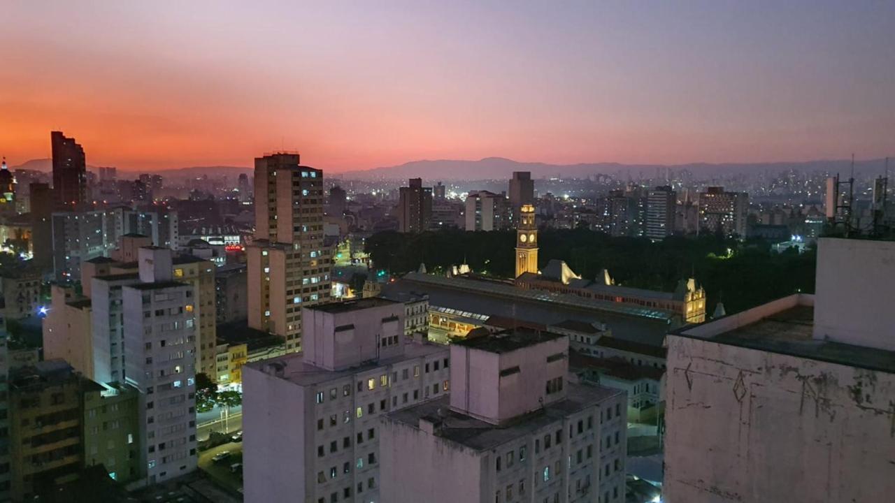 Apartamento Com Wifi Proximo Ao Metro Luz São Paulo Luaran gambar